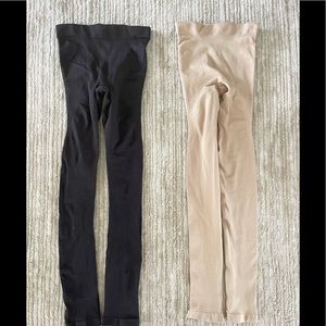 Like NEW SKIMS Solutionwear Tights in Clay + Onyx S/M